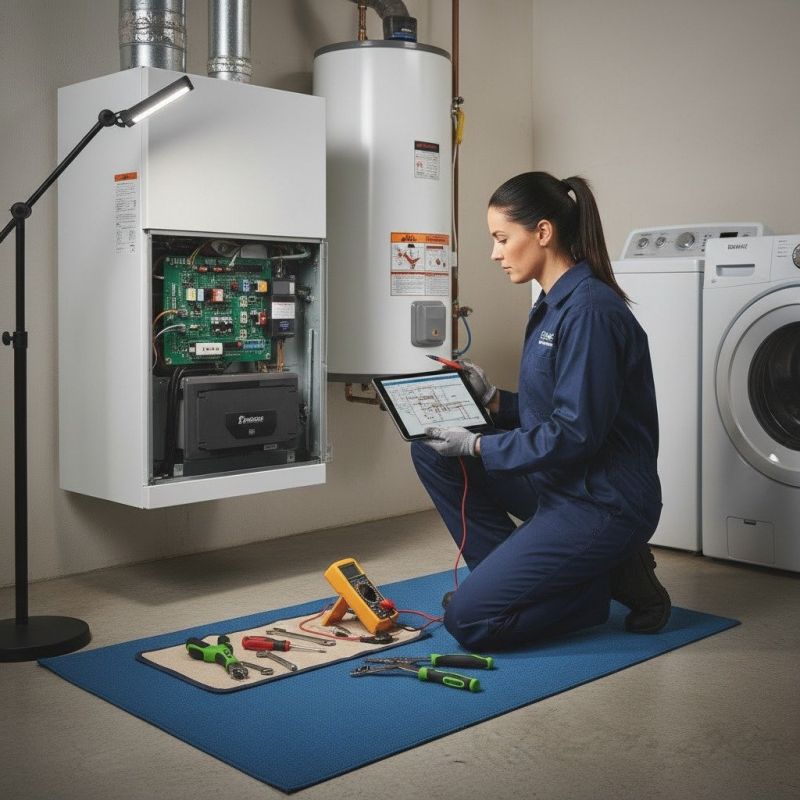 Furnace Maintenance detail